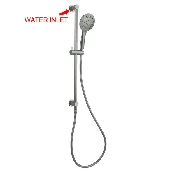 3 FUNCTION SHOWER RAIL CHROME - Zenithbath