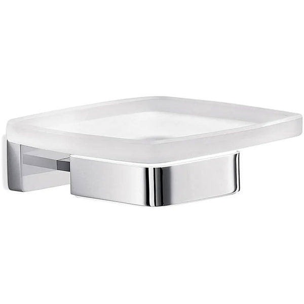 Square Wall Mounted Soap Dish Chrome (6403CH) - Zenithbath