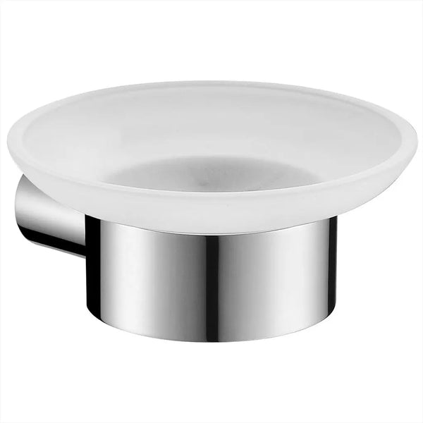 Rondo Range Wall Mounted Soap Dish Chrome Finish - Zenithbath