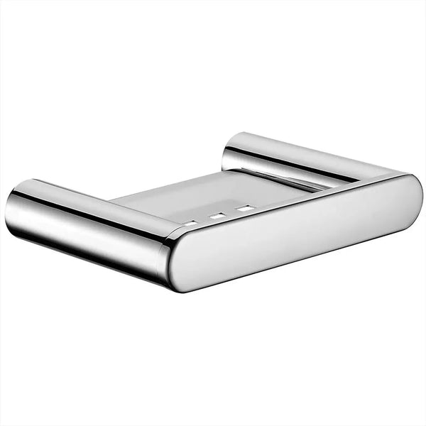 Rondo Range Wall Mounted Soap Tray Chrome Finish - Zenithbath