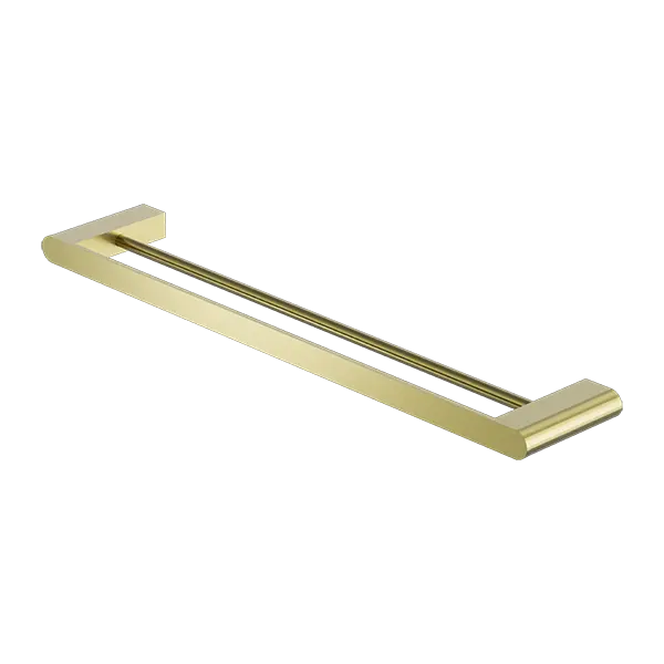 BIANCA DOUBLE TOWEL RAIL 600/800MM CHROME / MATTE BLACK / BRUSHED NICKEL / BRUSHED GOLD / GUN METAL -  - #tag1# - #tag2#- #variant#