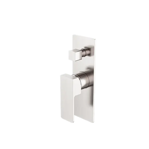 CELIA RANGE SQUARE SHOWER MIXER WITH DIVINTER CHROME / MATTE BLACK / BRUSHED NICKEL -  - #tag1# - #tag2#- #variant#