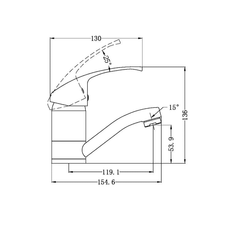 CLASSIC SWIVEL BASIN MIXER -  - #tag1# - #tag2#- #variant#