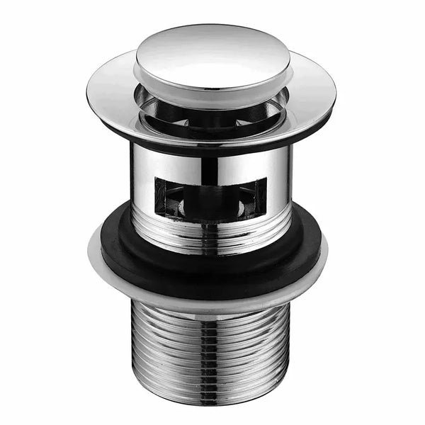 Chrome Finish 32mm Pop Up Waste with Overflow -  - #tag1# - #tag2#- #variant#