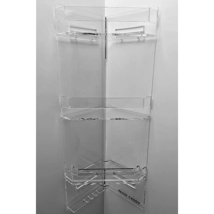 Clear Acrylic Invisi Corner Caddy -  - #tag1# - #tag2#- #variant#