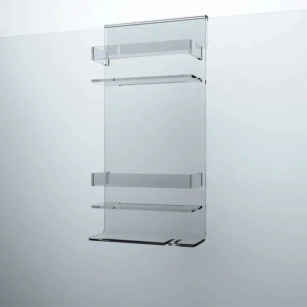 Clear Acrylic Invisi Shower Caddy 600x250mm -  - #tag1# - #tag2#- #variant#