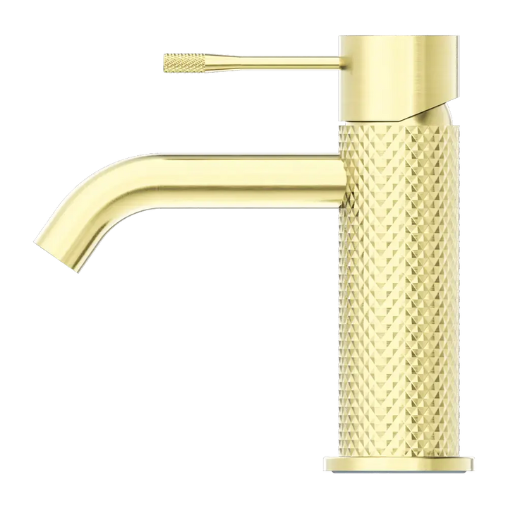 DIAMOND KNURLING OPAL BASIN MIXER - WITH PVD COATING BRUSHED NICKEL / BRUSHED GOLD / GUN METAL / BRUSHED BRONZE -  - #tag1# - #tag2#- #variant#