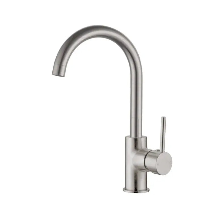 DOLCE KITCHEN MIXER GOOSENECK CHROME / MATTE BLACK / BRUSHED NICKEL -  - #tag1# - #tag2#- #variant#