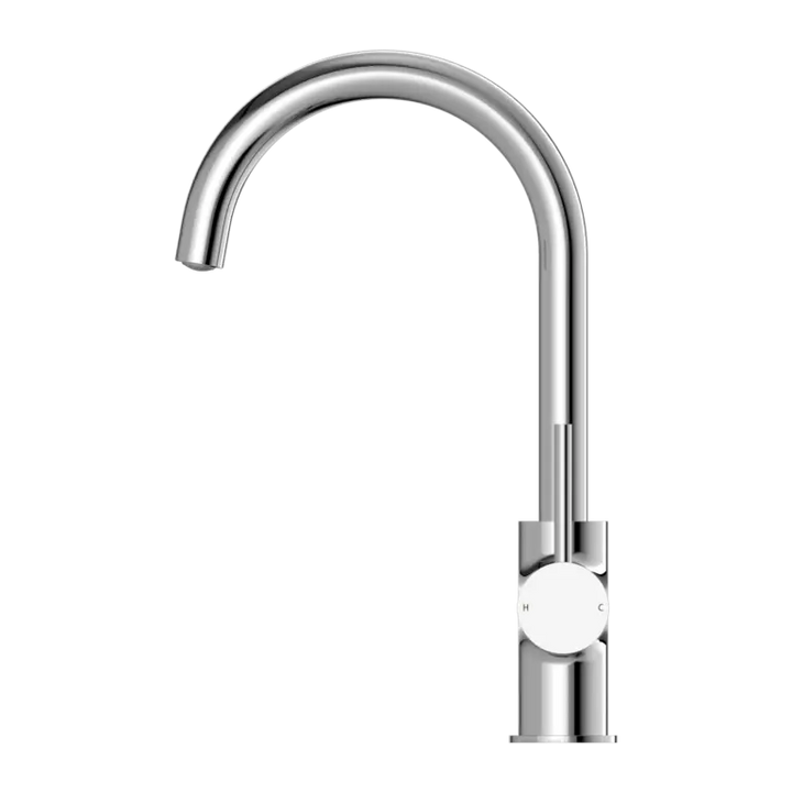 DOLCE KITCHEN MIXER GOOSENECK CHROME / MATTE BLACK / BRUSHED NICKEL -  - #tag1# - #tag2#- #variant#