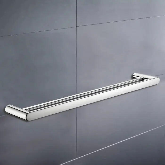 Cube Range Single Bar Towel Rail (Non Heated) Chrome Finish - 750mm Kalessi Bathroomware Cube Range Single Bar Towel Rail (Non Heated) Chrome Finish - 750mm Towel Rail