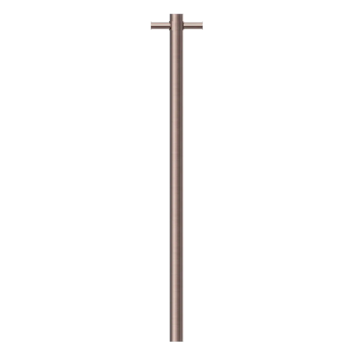 HEATED VERTICAL TOWEL RAIL BRUSHED BRONZE (NRV900HBZ) -  - #tag1# - #tag2#- #variant#