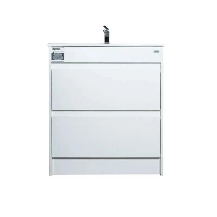 Koios Range 750mm Floor Standing Vanity Semi Gloss White -  - #tag1# - #tag2#- #variant#