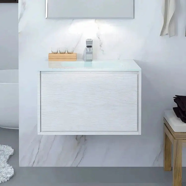 Linear Range Wall Hung Vanity Washed White 600 X 460mm -  - #tag1# - #tag2#- #variant#