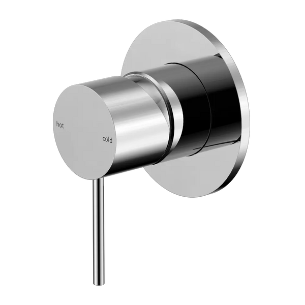 MECCA SHOWER MIXER 80MM PLATE CHROME -  - #tag1# - #tag2#- #variant#