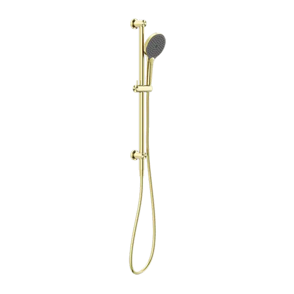 MECCA SHOWER RAIL WITH AIR SHOWER II CHROME / MATTE BLACK / BRUSHED NICKEL / BRUSHED GOLD / GUN METAL / BRUSHED BRONZE / MATTE WHITE -  - #tag1# - #tag2#- #variant#