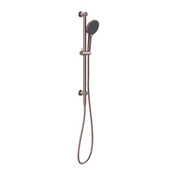 MECCA SHOWER RAIL WITH AIR SHOWER II CHROME / MATTE BLACK / BRUSHED NICKEL / BRUSHED GOLD / GUN METAL / BRUSHED BRONZE / MATTE WHITE -  - #tag1# - #tag2#- #variant#