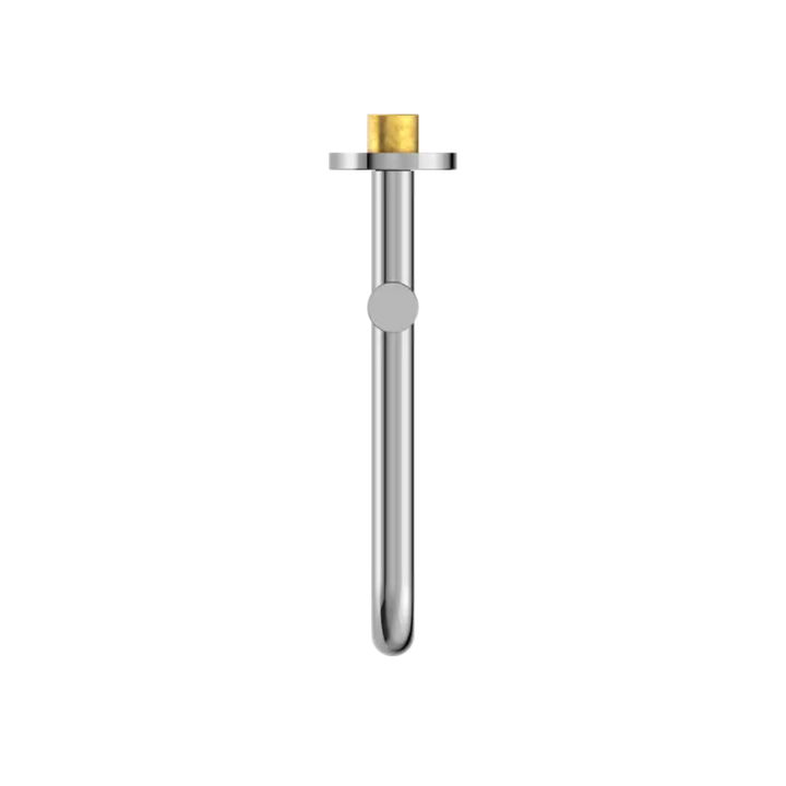 MECCA WALL MOUNTED SWIVEL BATH SPOUT ONLY 225MM CHROME / MATTE BLACK / MATTE WHITE / BRUSHED NICKEL / BRUSHED GOLD / GUN METAL / BRUSHED BRONZE -  - #tag1# - #tag2#- #variant#