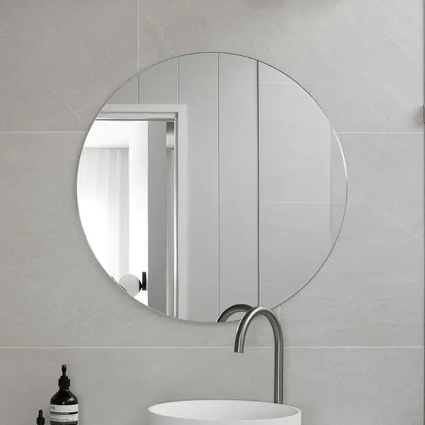 Round Polished Edge Mirror 900mm Diameter - Zenithbath