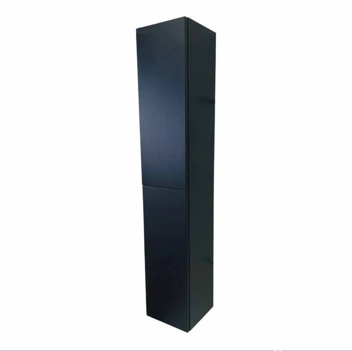Matte Black Bathroom Tower Side Cabinet Push to Open 300 x 300 x 1600mm -  - #tag1# - #tag2#- #variant#