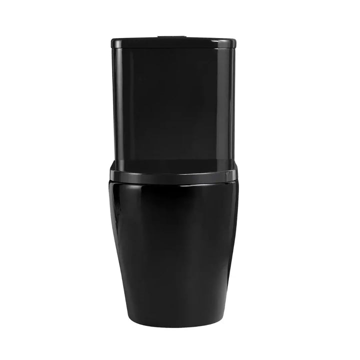 Mini Cyclone Back-to-Wall Toilet Suite in Gloss Black -  - #tag1# - #tag2#- #variant#
