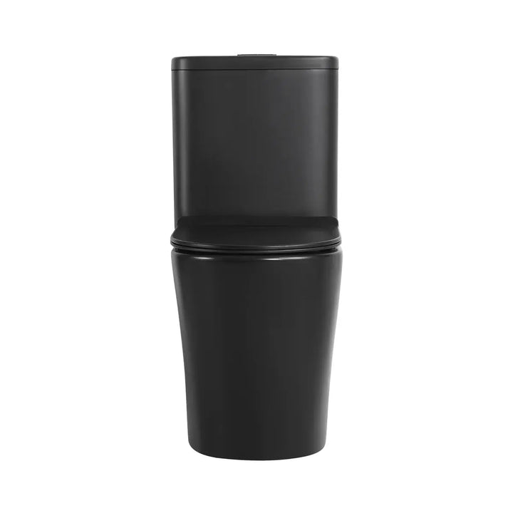 Mini Cyclone Back-to-Wall Toilet Suite in Gloss Black -  - #tag1# - #tag2#- #variant#