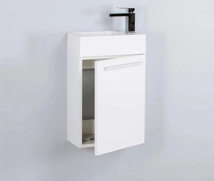 Mini Range Wall Hung Slimline Vanity 400 x 220mm -  - #tag1# - #tag2#- #variant#