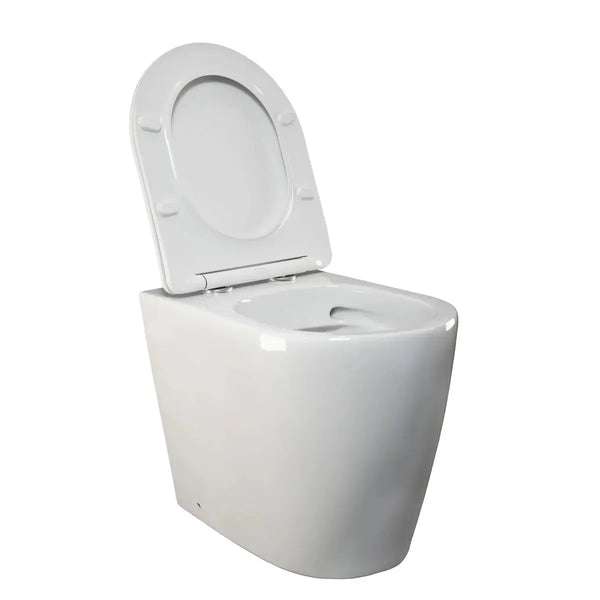 Niche Floor Standing Full Kit with Round Matte White Push Plate Propel Industries Niche Floor Standing Full Kit with Round Matte White Push Plate IN WALL CISTERN