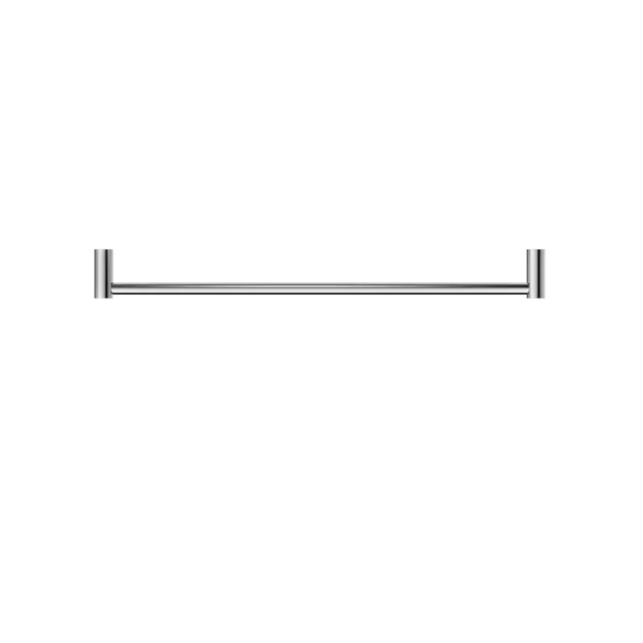 NEW MECCA SINGLE TOWEL RAIL 600MM CHROME -  - #tag1# - #tag2#- #variant#