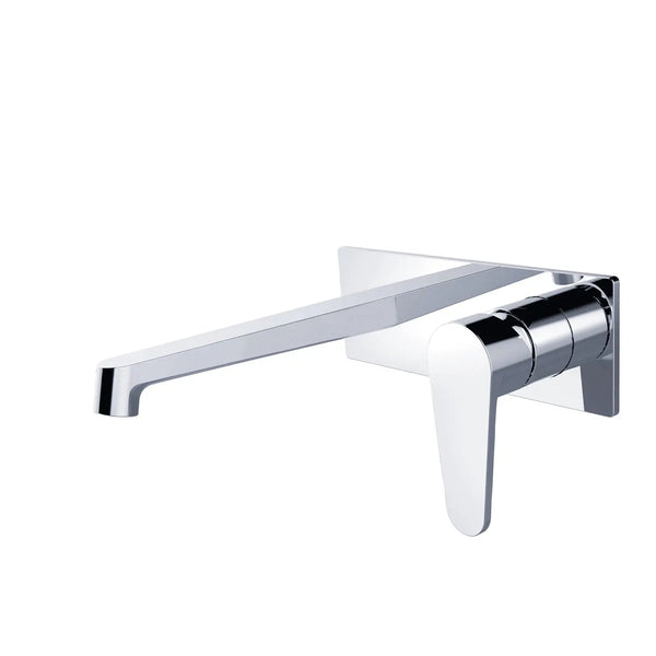 Victor Range Chrome Wall Basin Mixer - Zenithbath