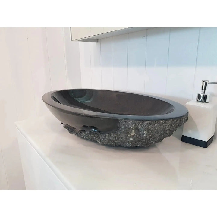 Natural Granite Stone Designer Counter Top Basin 600 x 350 x 120mm -  - #tag1# - #tag2#- #variant#