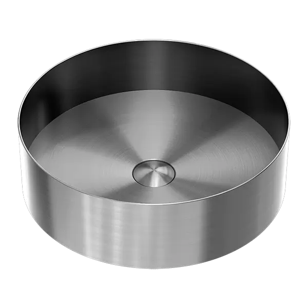 OPAL ROUND 400MM STAINLESS STEEL BASIN BRUSHED NICKEL / BRUSHED GOLD / BRUSHED BRONZE / GRAPHITE -  - #tag1# - #tag2#- #variant#