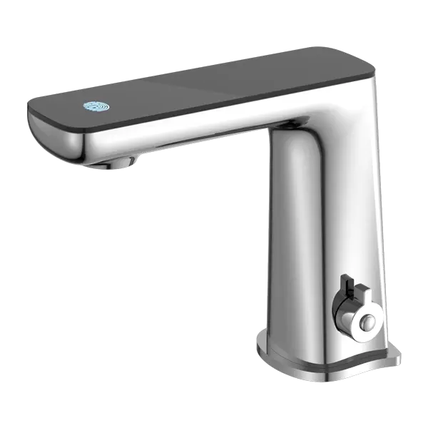 SENSOR AUTOMATIC BASIN MIXER WITH DISPLAY COMMERCIAL - Claudia Chrome -  - #tag1# - #tag2#- #variant#