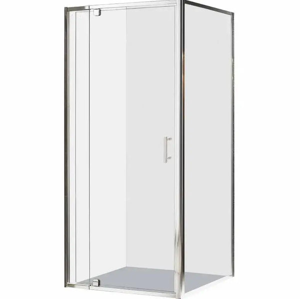 Semi Framed Pivot Shower Glass Enclosure 1000 x 1000mm -  - #tag1# - #tag2#- #variant#