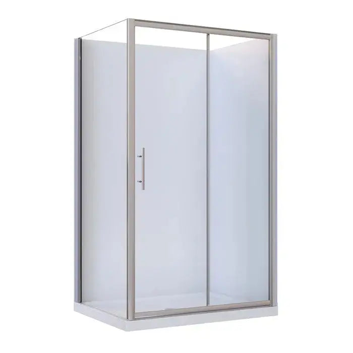Semi Framed Sliding Shower Glass Enclosure 1200 x 900mm -  - #tag1# - #tag2#- #variant#