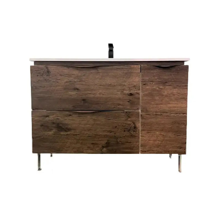 Sisco Range Floor Standing Vanity Rosewood Finish 1200 x 460 x 860mm -  - #tag1# - #tag2#- #variant#