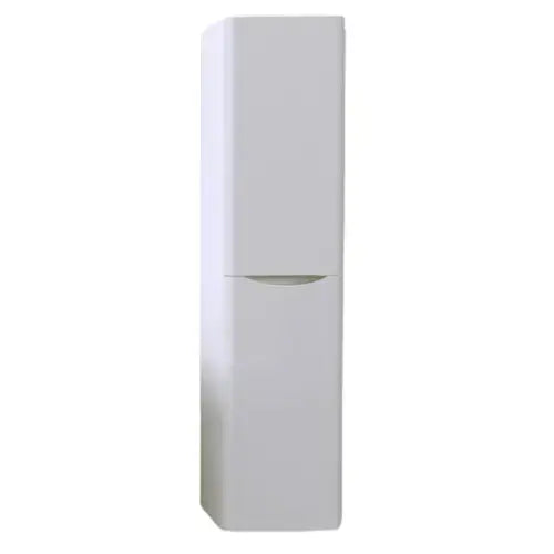 Smile Range Bathroom Tower Side Cabinet Left Side Gloss White 400w x 300d x 1500h m -  - #tag1# - #tag2#- #variant#