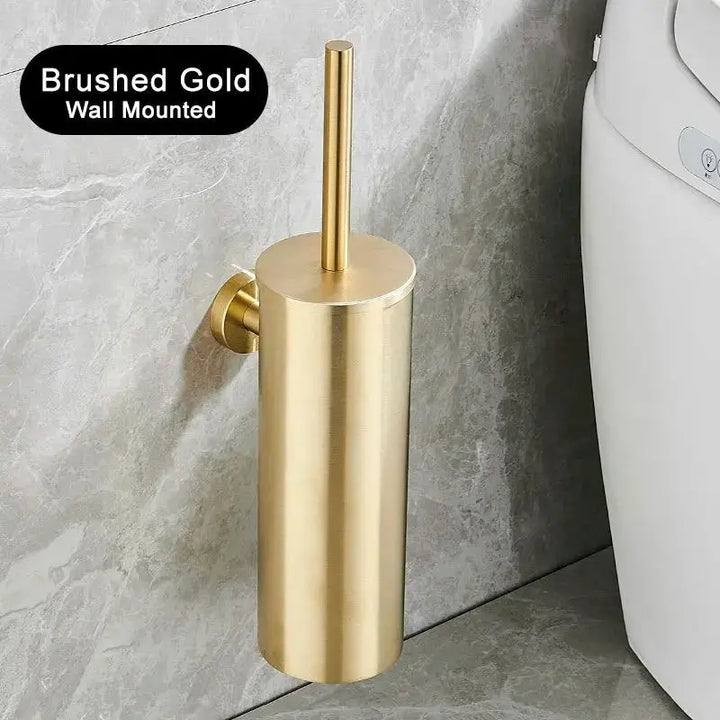 Stainless Steel Bathroom Toilet Brush Holder Wall Mounted -  - #tag1# - #tag2#- #variant#
