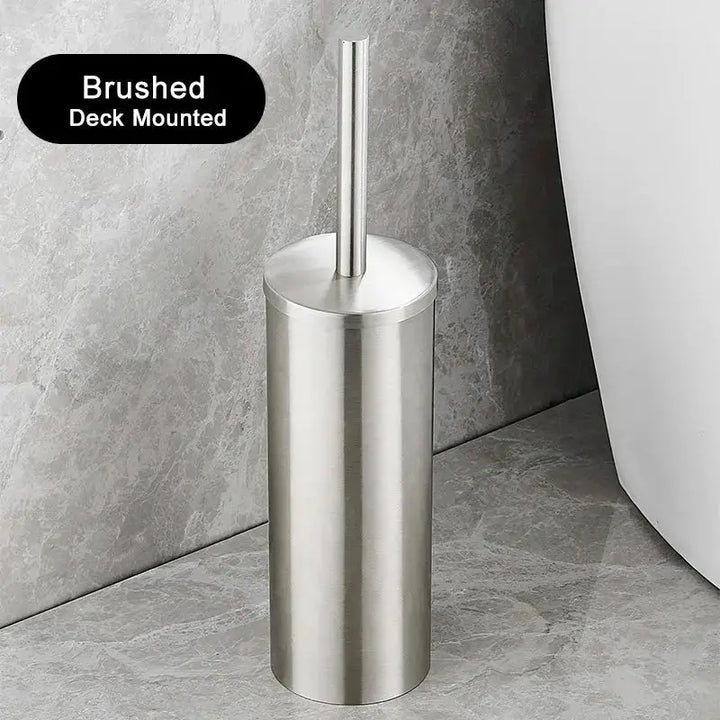 Stainless Steel Bathroom Toilet Brush Holder Wall Mounted -  - #tag1# - #tag2#- #variant#