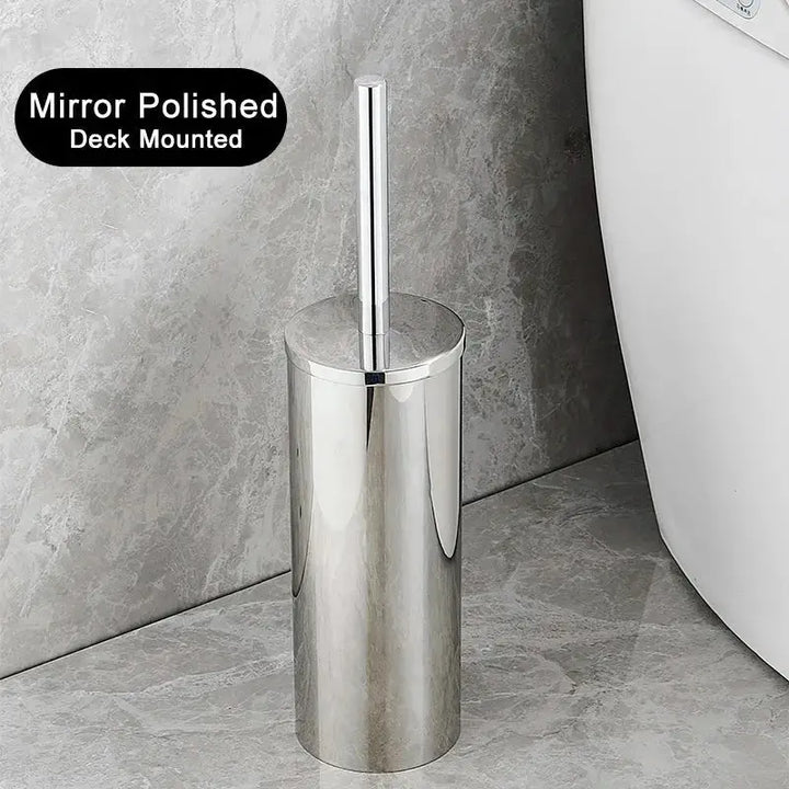 Stainless Steel Bathroom Toilet Brush Holder Wall Mounted -  - #tag1# - #tag2#- #variant#