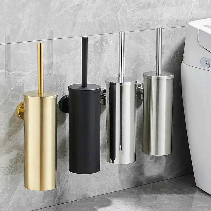 Stainless Steel Bathroom Toilet Brush Holder Wall Mounted -  - #tag1# - #tag2#- #variant#