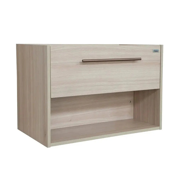 Talos Range 900mm Wall Hung Vanity with 1 Drawer & 1 Open Shelf -  - #tag1# - #tag2#- #variant#