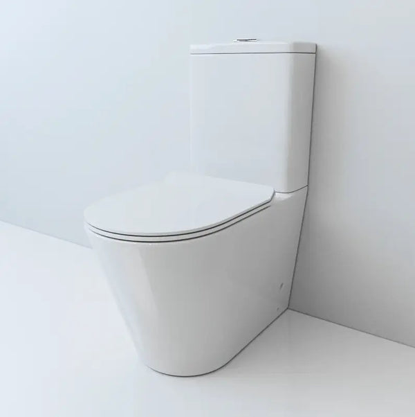 Tornado V.2 Back to Wall Toilet Suite Gloss White - Zenithbath