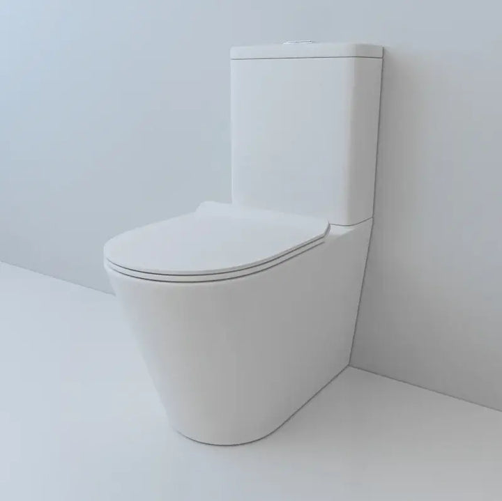 Tornado V.2 Back to Wall Toilet Suite Gloss White - Zenithbath