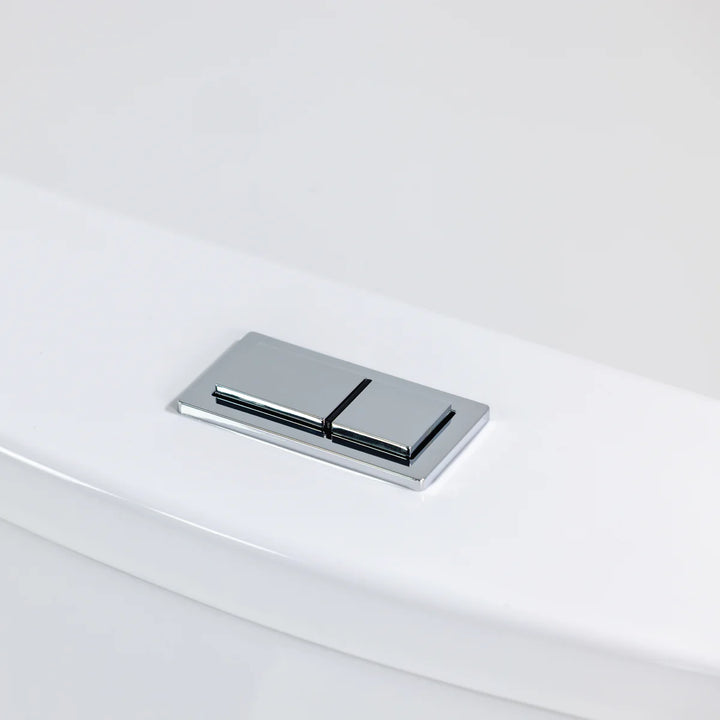 Tornado V.3 Back-to-Wall Toilet Suite in Gloss White | Powerful & Quiet Flush - Zenithbath