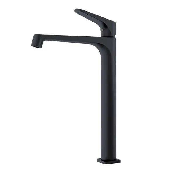 Victor Range Matte Black Tall Basin Mixer - Zenithbath