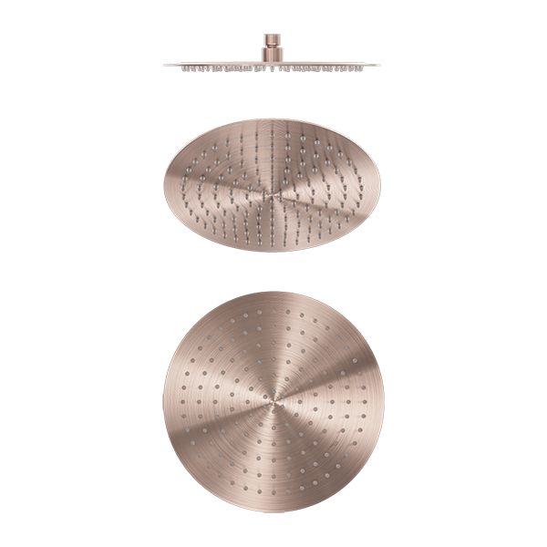 ZEN SS316L 300MM ROUND SHOWER HEAD BRUSHED NICKEL / BRUSHED GOLD / BRUSHED BRONZE / GRAPHITE -  - #tag1# - #tag2#- #variant#