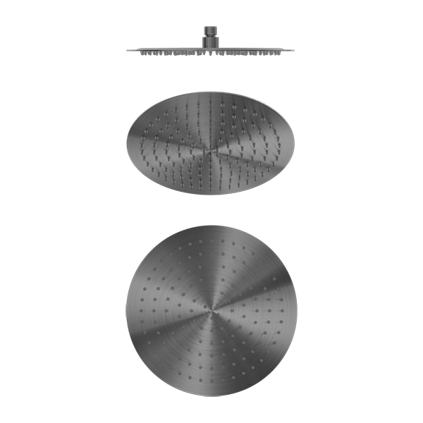 ZEN SS316L 300MM ROUND SHOWER HEAD BRUSHED NICKEL / BRUSHED GOLD / BRUSHED BRONZE / GRAPHITE -  - #tag1# - #tag2#- #variant#