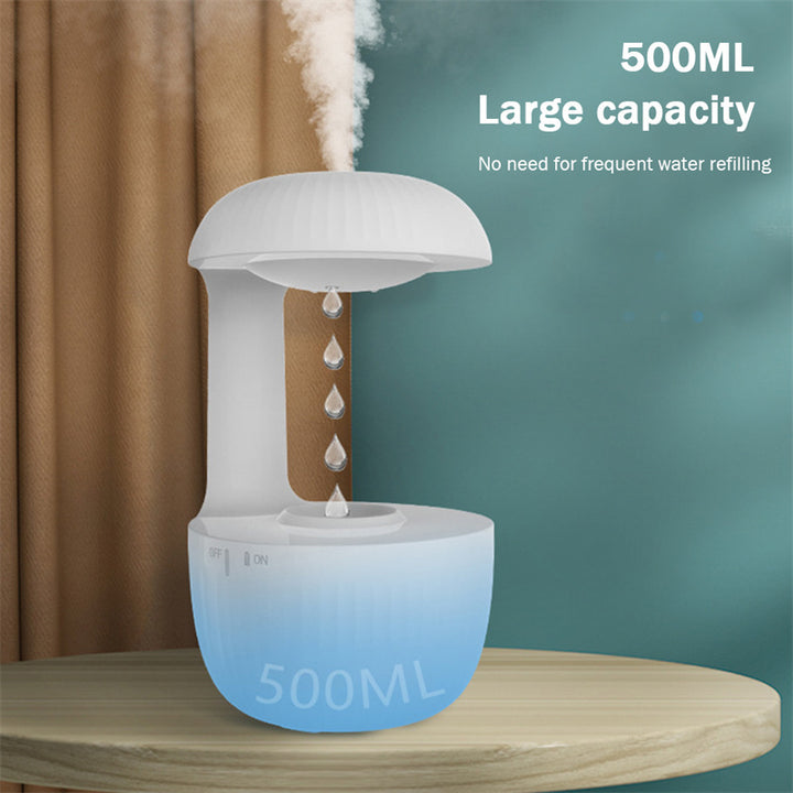 Anti-gravity Air Humidifier Mute Countercurrent Humidifier Levitating Water Drops Cool Mist Maker Fogger Relieve Fatigue -  