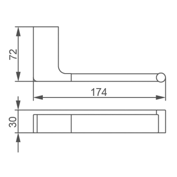  Modern Wall Mounted Toilet Roll Holder by Zenith Bath