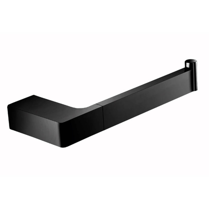 Matte Black Wall Mounted Toilet Roll Holder